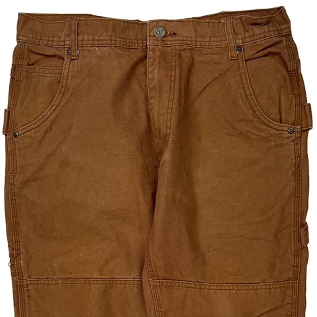 Key Carpenter Pants - 34W 29L Brown Cotton - Image 10