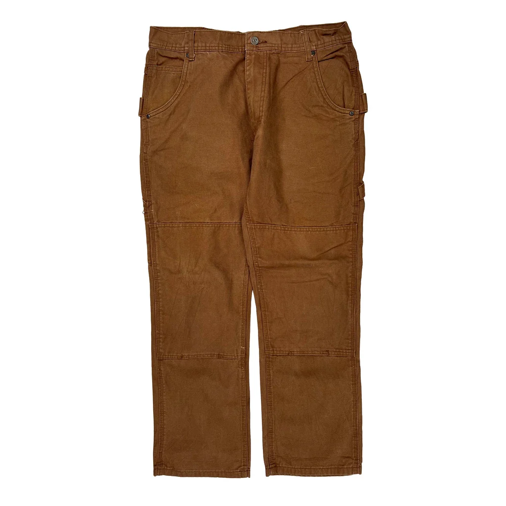 Key Carpenter Pants - 34W 29L Brown Cotton - Image 2