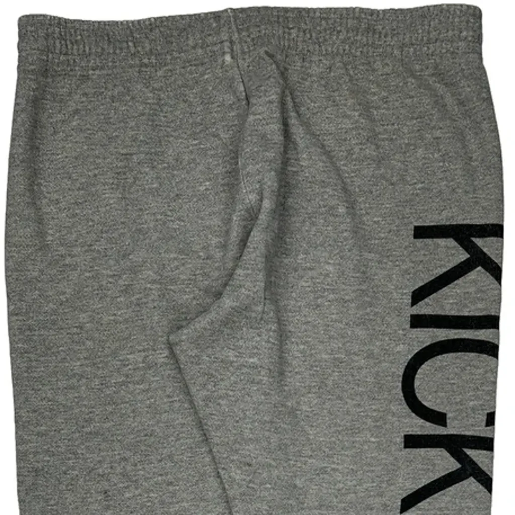 Kick Butt Nike Joggers - Large Grey Cotton - Image 4