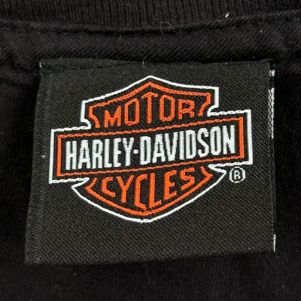 Kid Rock Harley Davidson Graphic T-Shirt - XL Black Cotton - Image 4