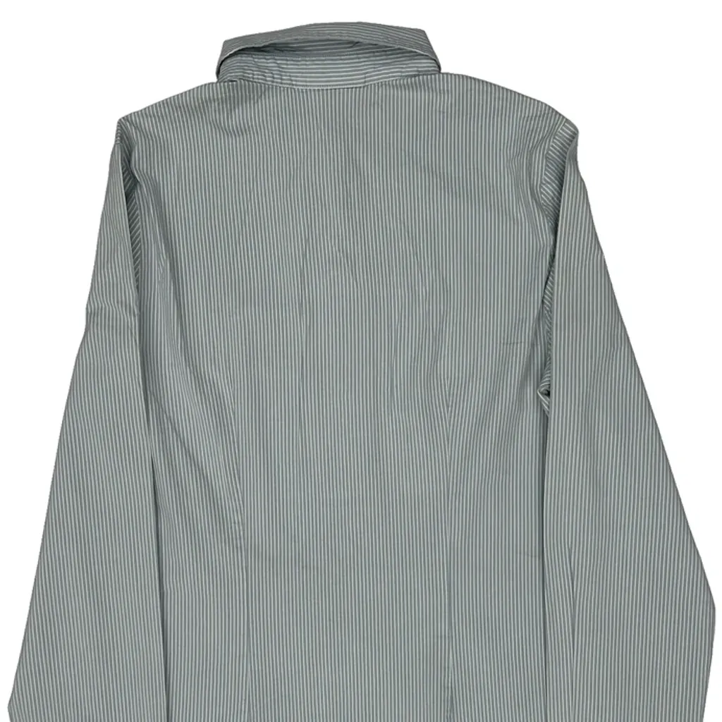 Kids Lacoste Striped Shirt - Small Blue Cotton - Image 7