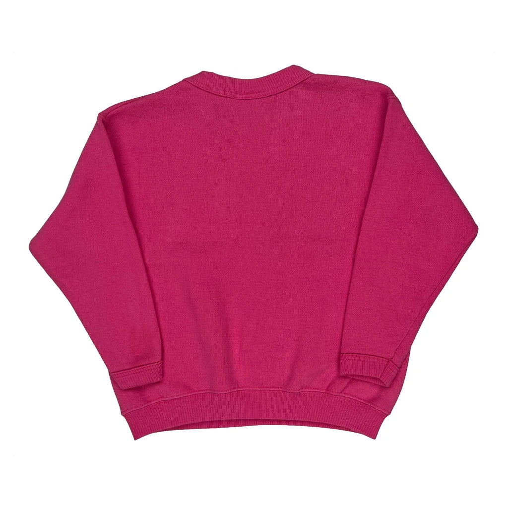 Kids Lee Sweatshirt - Large Pink Cotton - Image 2