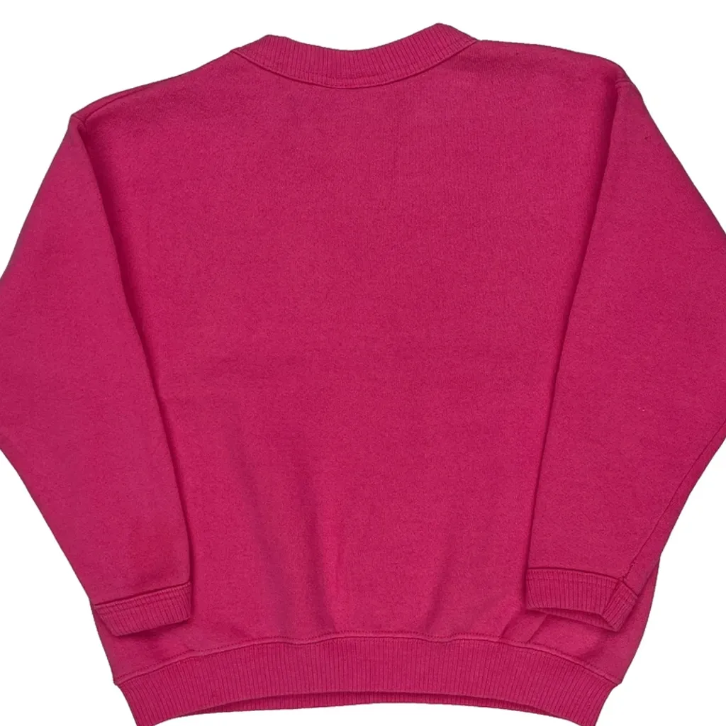 Kids Lee Sweatshirt - Large Pink Cotton - Image 6