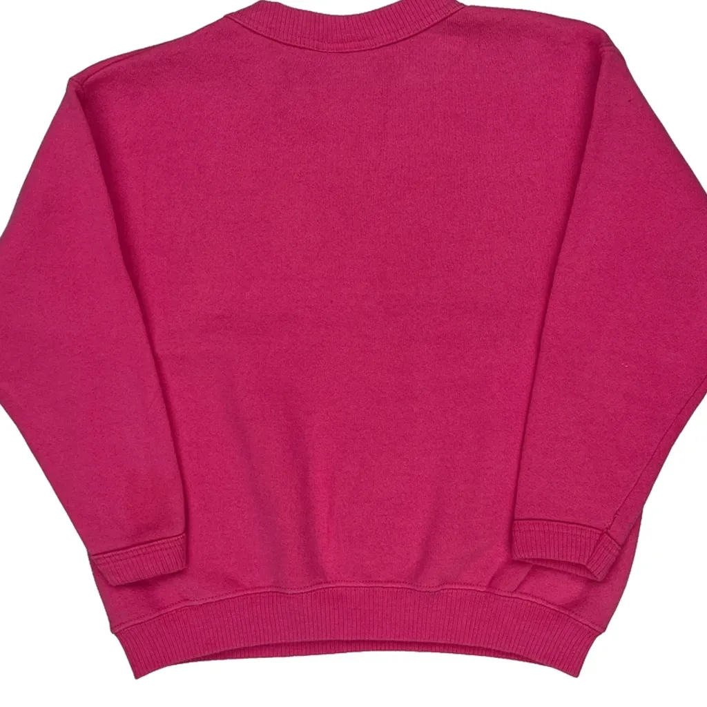 Kids Lee Sweatshirt - Large Pink Cotton - Image 7
