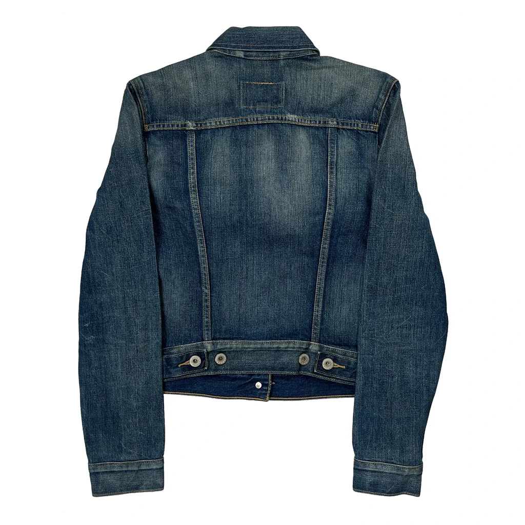 Kids Levis Denim Jacket - Small Blue Denim - Image 2
