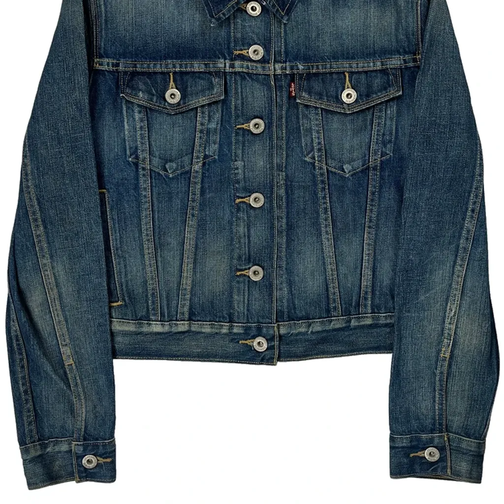 Kids Levis Denim Jacket - Small Blue Denim - Image 5