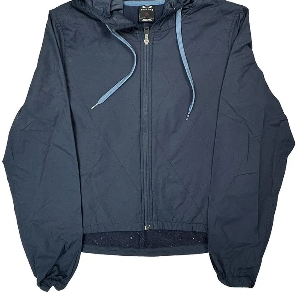 Kids Oakley Jacket - Medium Blue Polyester - Image 4