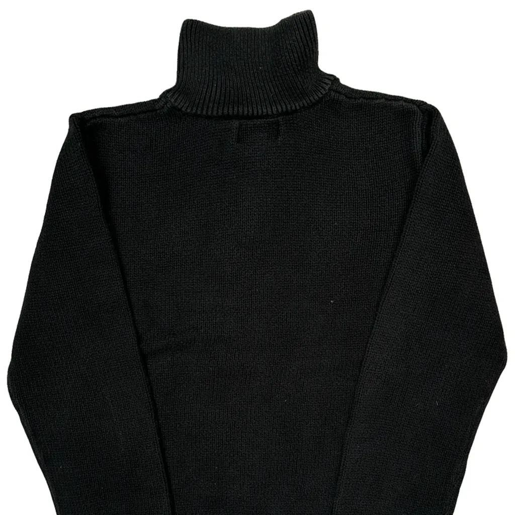 Kids Polo By Ralph Lauren 1/4 Zip - Small Black Cotton - Image 6