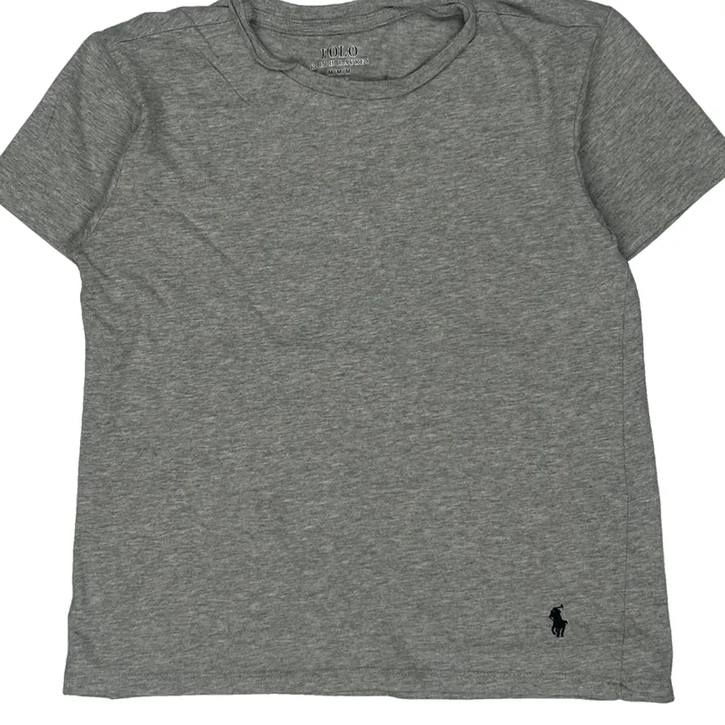 Kids Polo By Ralph Lauren T-Shirt - Medium Grey Cotton - Image 5