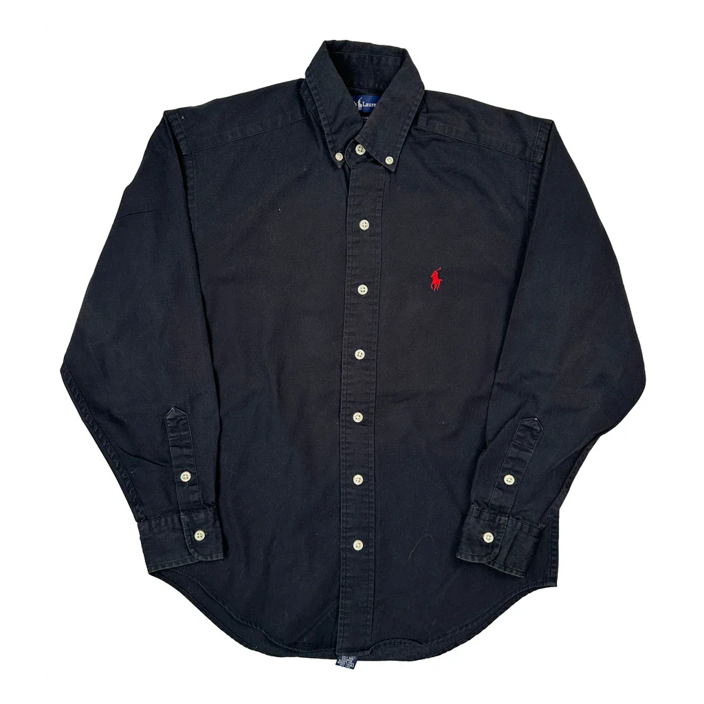Kids Ralph Lauren Shirt - Small Black Cotton