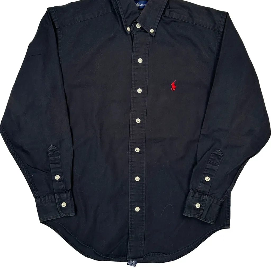 Kids Ralph Lauren Shirt - Small Black Cotton - Image 4