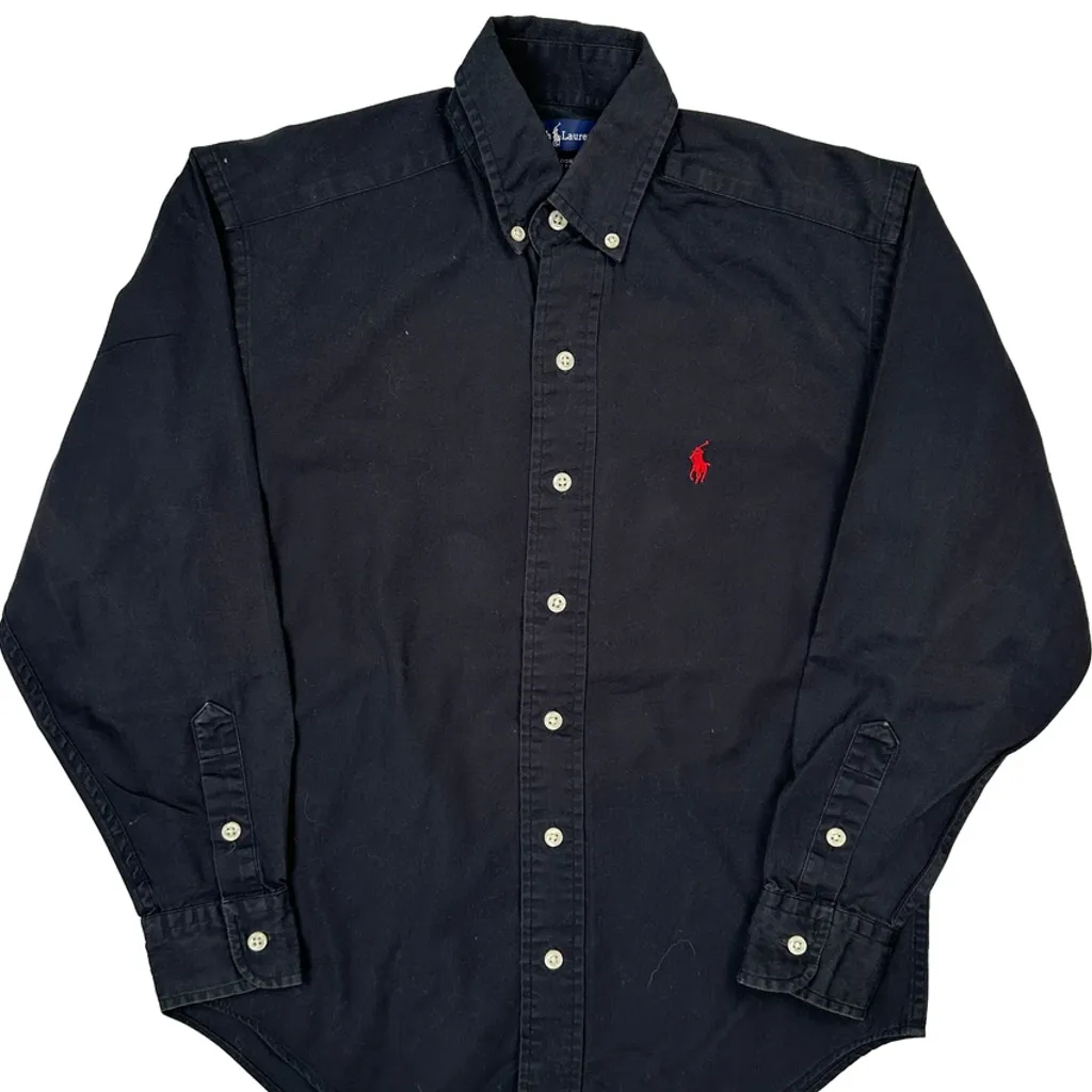 Kids Ralph Lauren Shirt - Small Black Cotton - Image 5