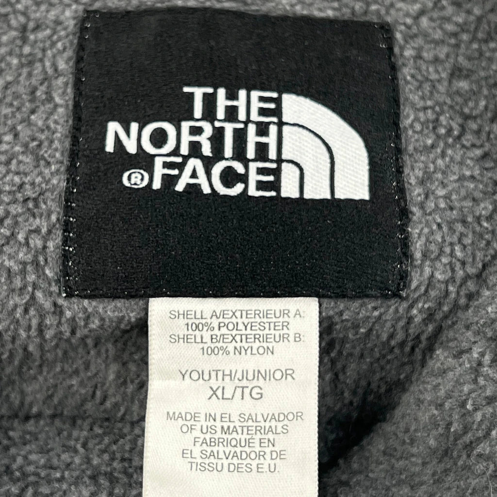 Kids The North Face Denali Fleece Jacket - XL Gray Polyester - Image 3