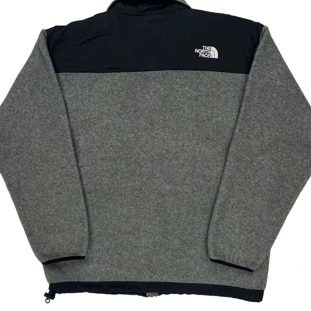 Kids The North Face Denali Fleece Jacket - XL Gray Polyester - Image 6