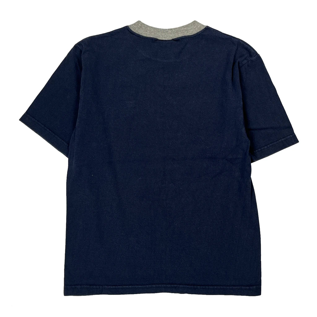 Kids Tommy Hilfiger T-Shirt - Small Navy Cotton - Image 2