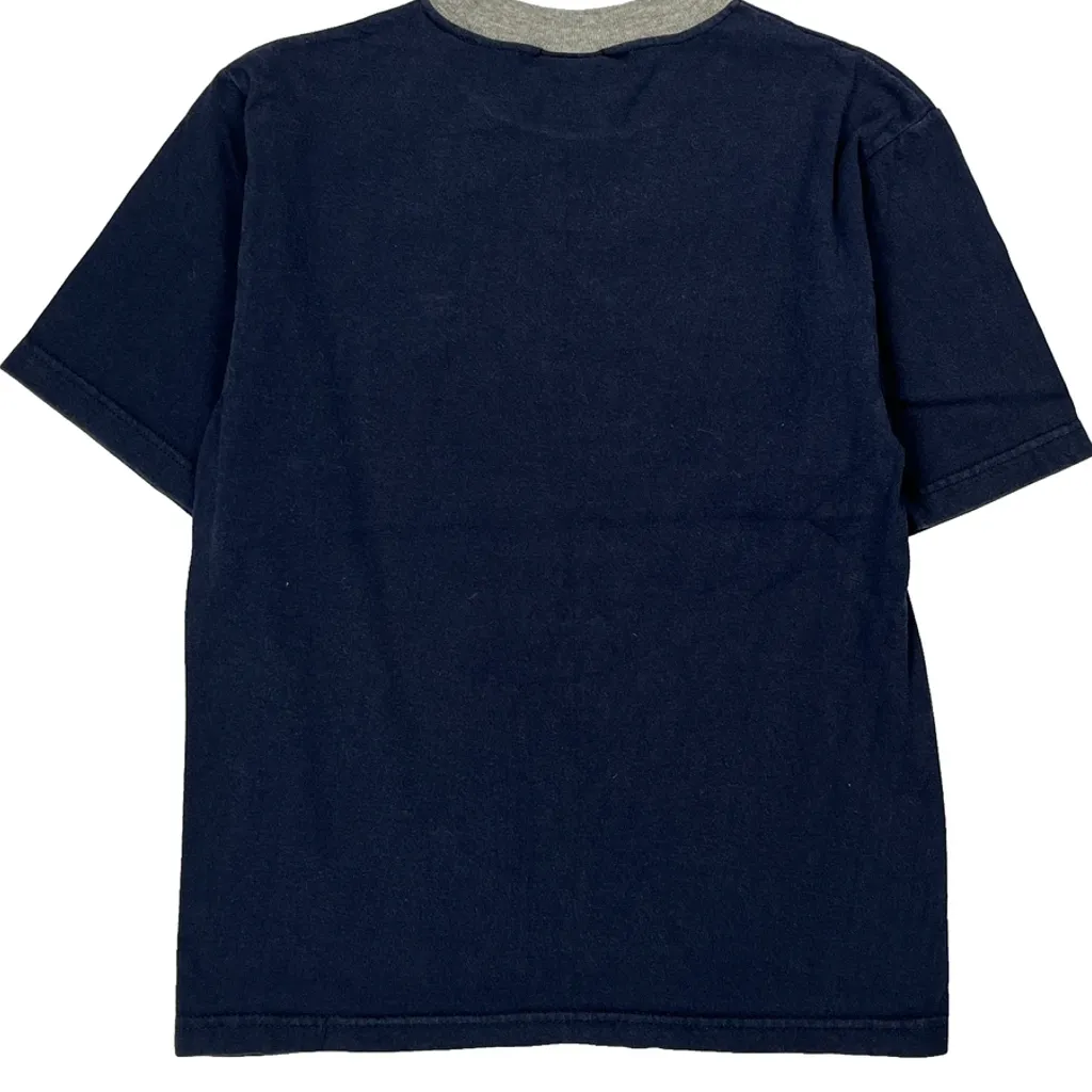 Kids Tommy Hilfiger T-Shirt - Small Navy Cotton - Image 7