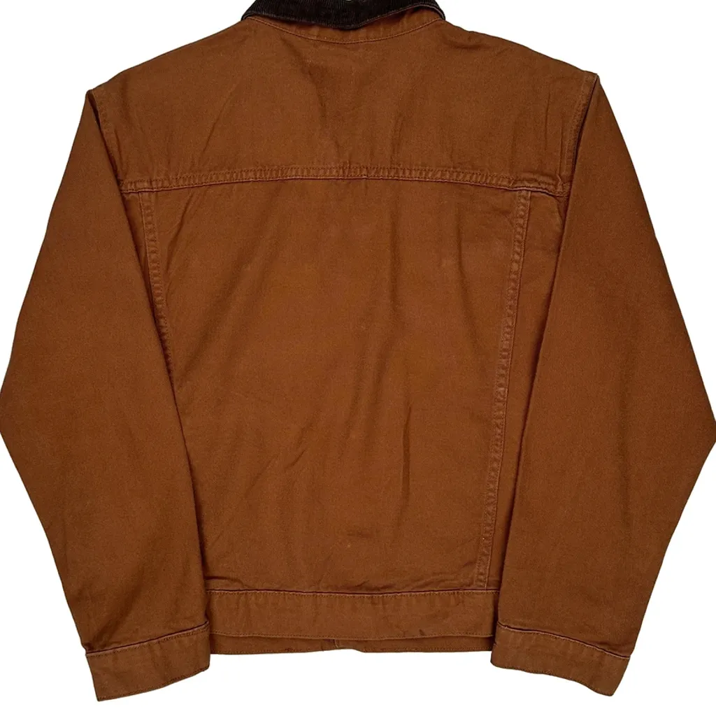 King Of Beers Budweiser Denim Jacket - XL Brown Cotton - Image 6