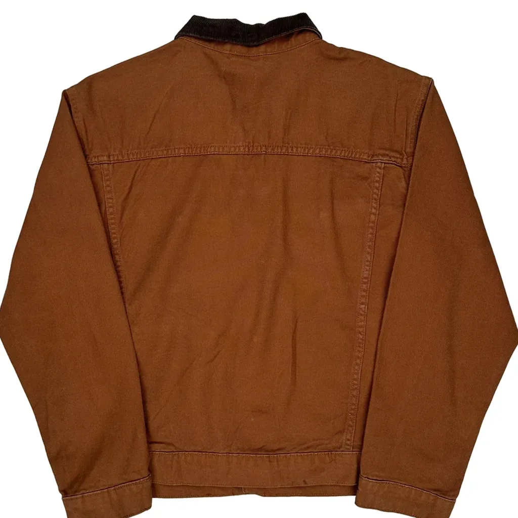 King Of Beers Budweiser Denim Jacket - XL Brown Cotton - Image 7