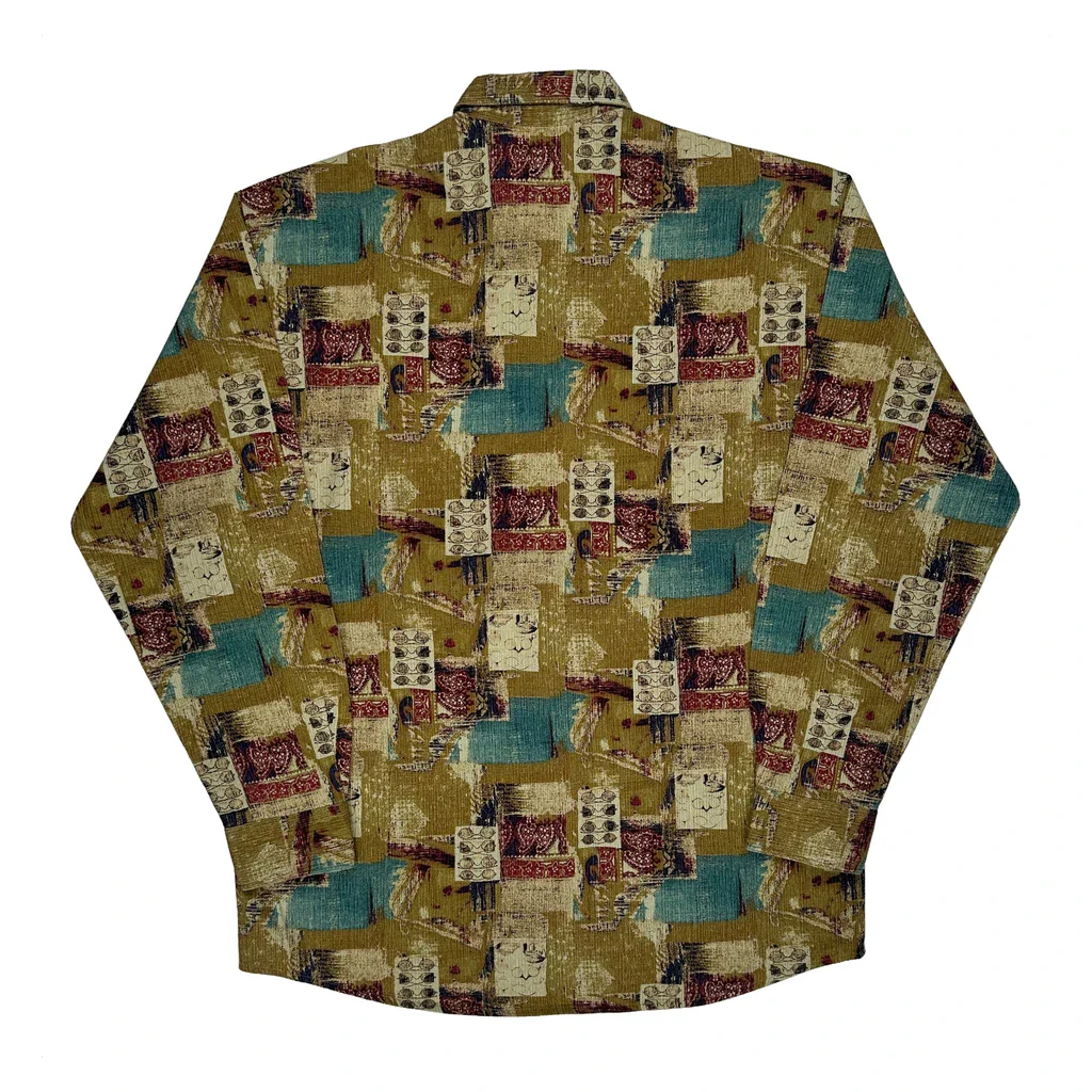 Kings Road Patterned Shirt - Medium Multicoloured Cotton - Image 2