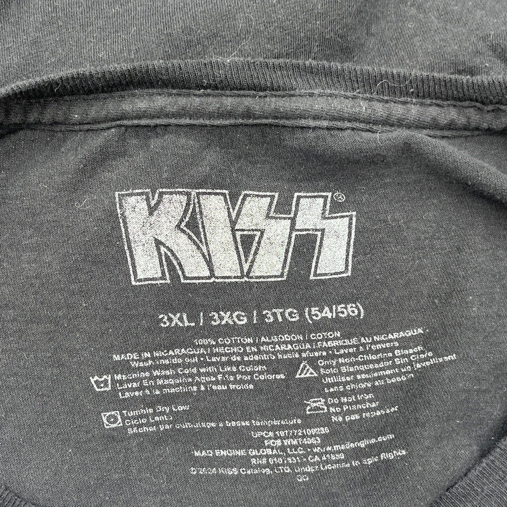 Kiss Band T-Shirt - 3XL Black Cotton - Image 3