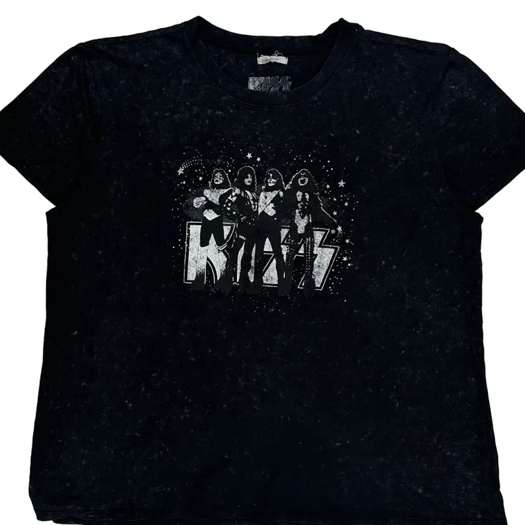 Kiss Unbranded Band T-Shirt - XL Black Cotton - Image 4