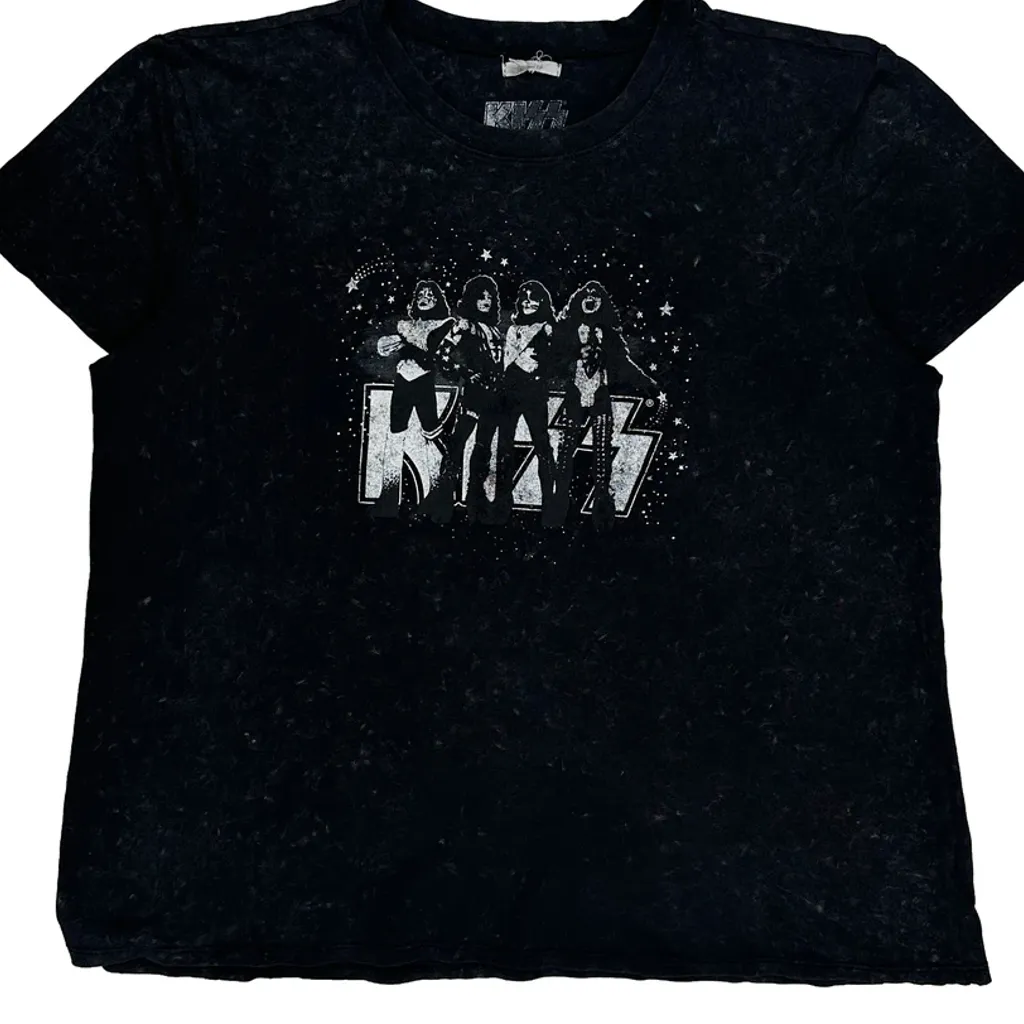 Kiss Unbranded Band T-Shirt - XL Black Cotton - Image 5