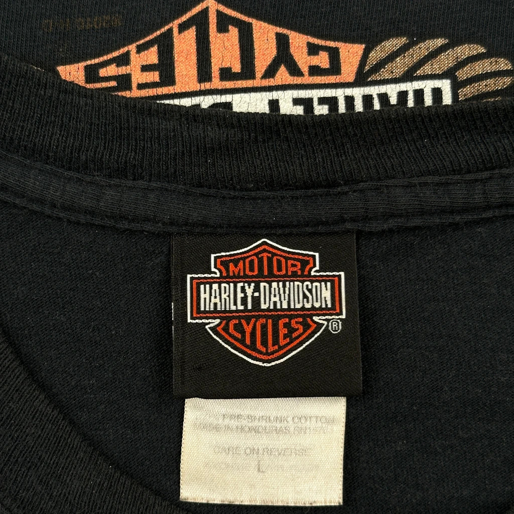 Kitchener Harley-Davidson Harley Davidson Graphic T-Shirt - Large Black Cotton - Image 3