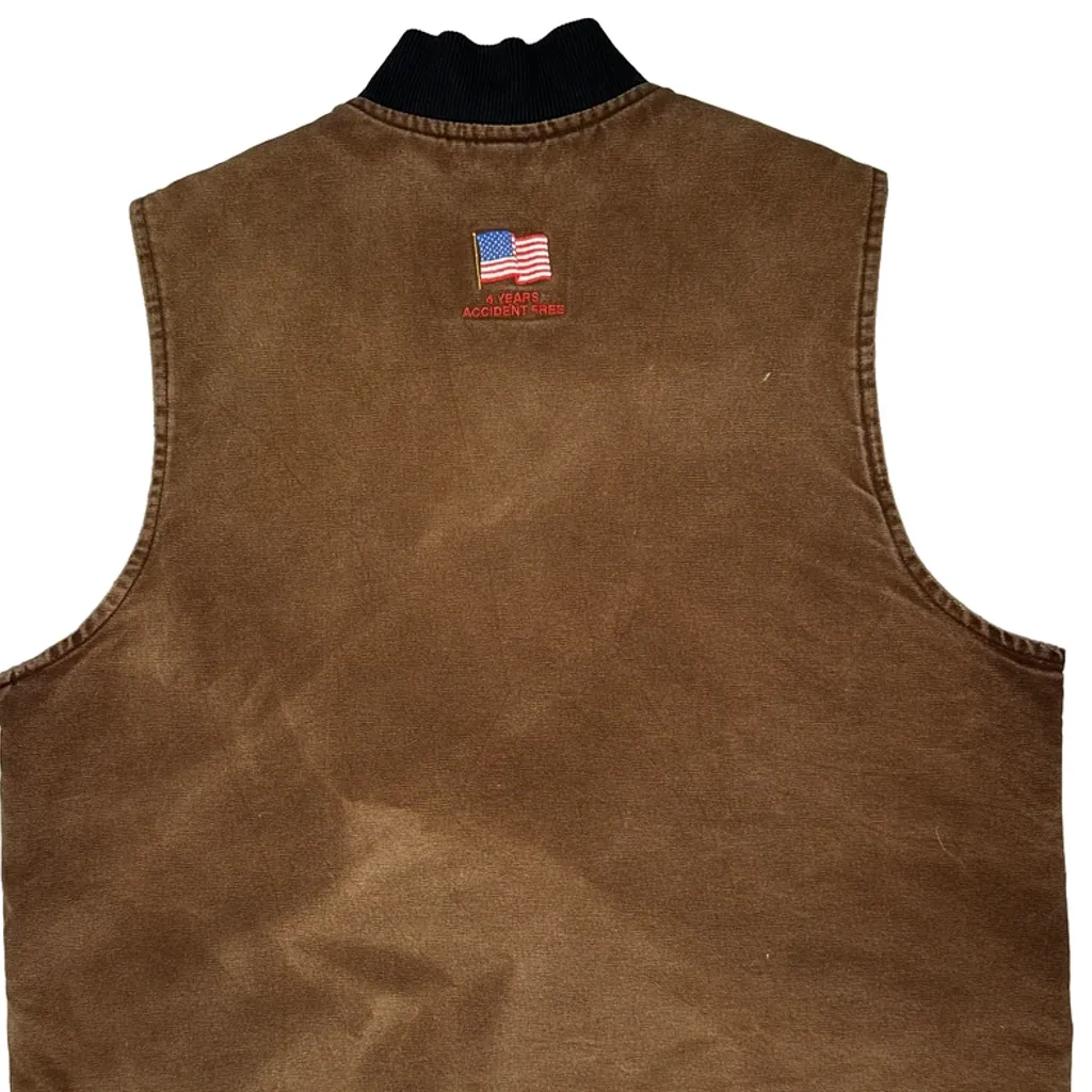 Kuc North Tailings Carhartt Gilet - 2XL Brown Cotton - Image 7