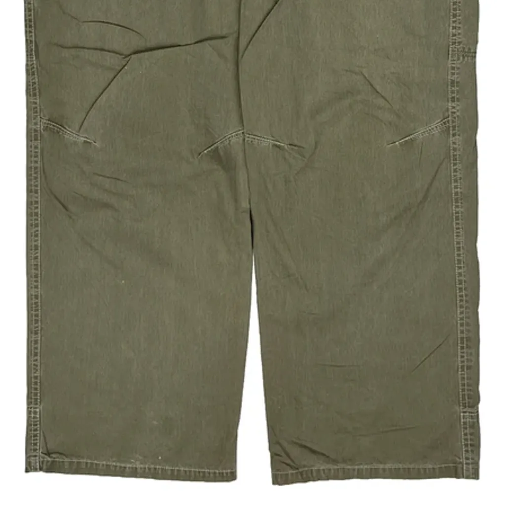 Kuhl Cargo Trousers - 36W 34L Green Cotton Blend - Image 12