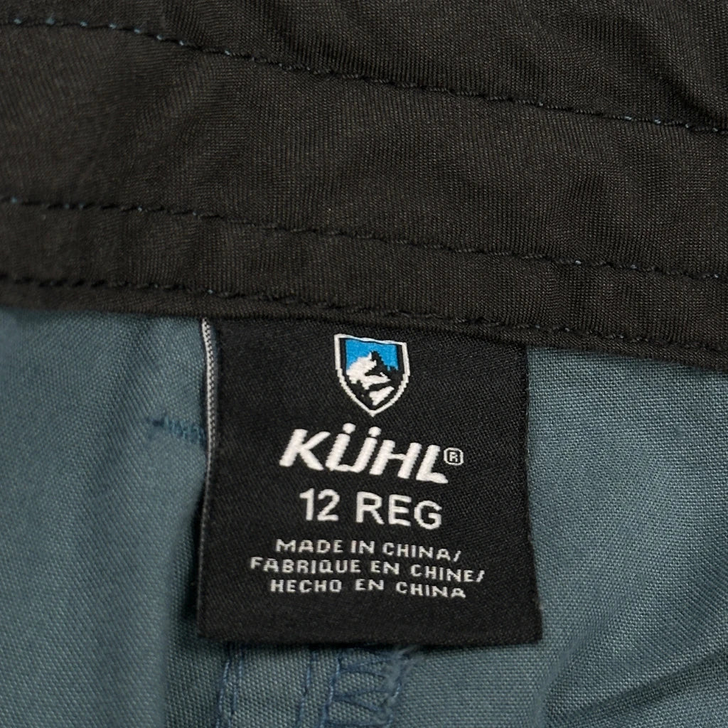 Kuhl Cargo Trousers - 32W UK 12 Green Cotton Blend - Image 6