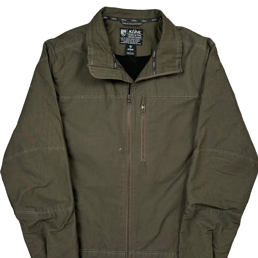 Kuhl Jacket - Large Green Cotton Blend - Image 4