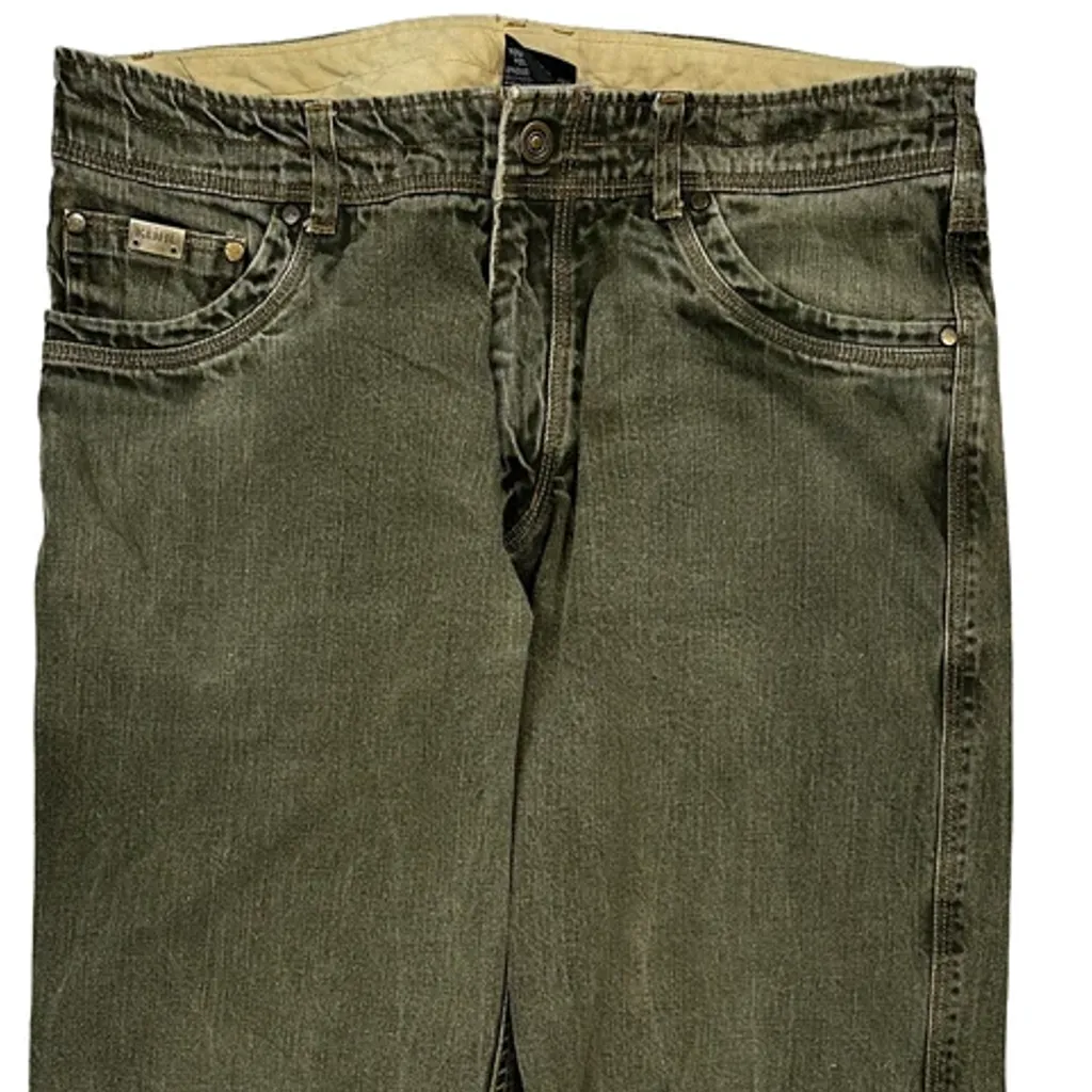 Kuhl Knee Darts Pants - 34W 31L Green Cotton - Image 10