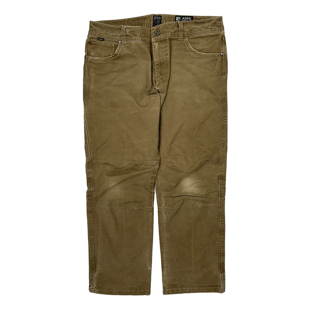 Kuhl Trousers - 38W 30L Brown Cotton Blend - Image 2