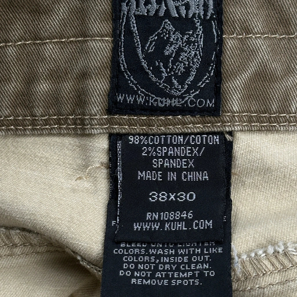 Kuhl Trousers - 38W 30L Brown Cotton Blend - Image 6