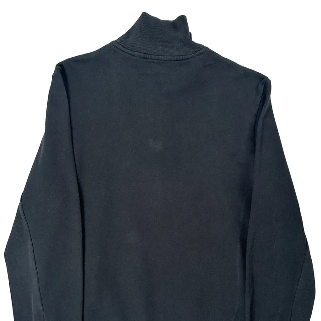 Lacoste 1/4 Zip - Small Black Cotton - Image 6