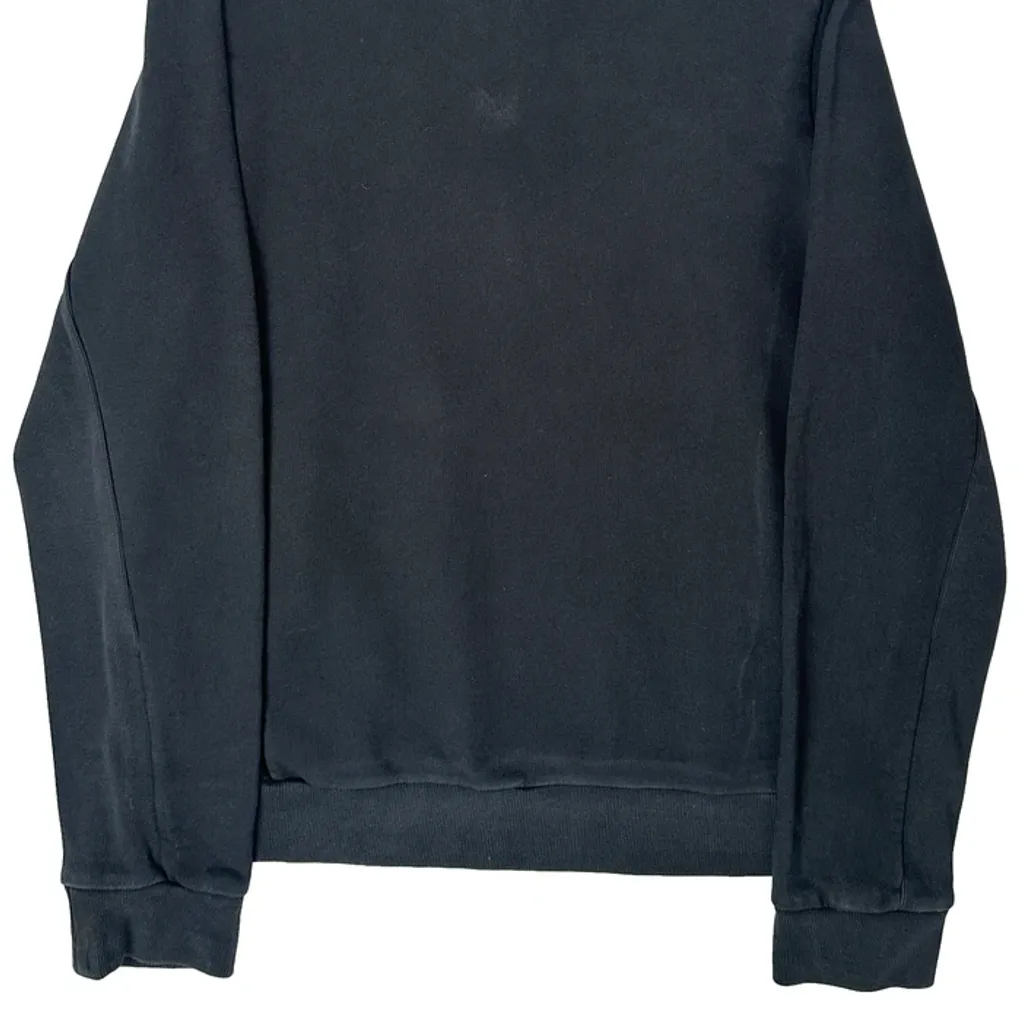 Lacoste 1/4 Zip - Small Black Cotton - Image 7