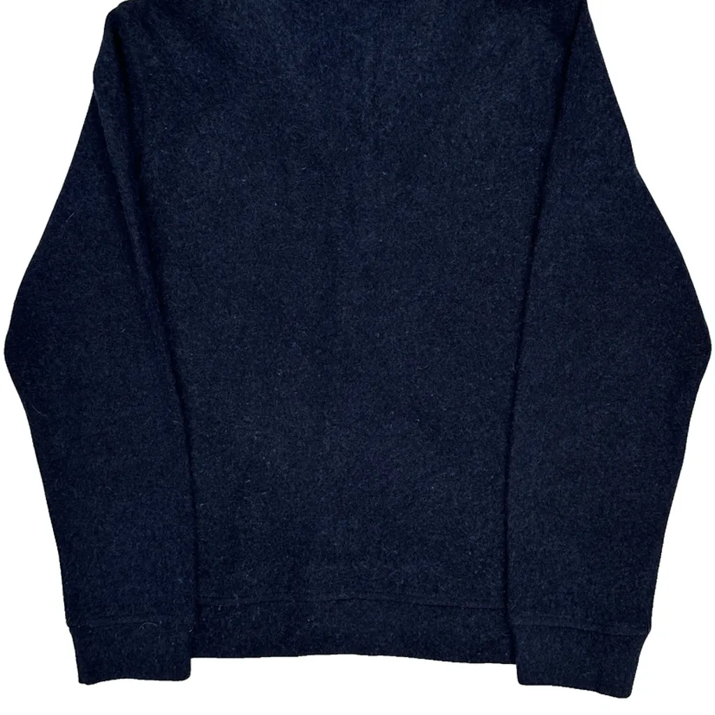 Lacoste 1/4 Zip - Medium Navy Wool - Image 6