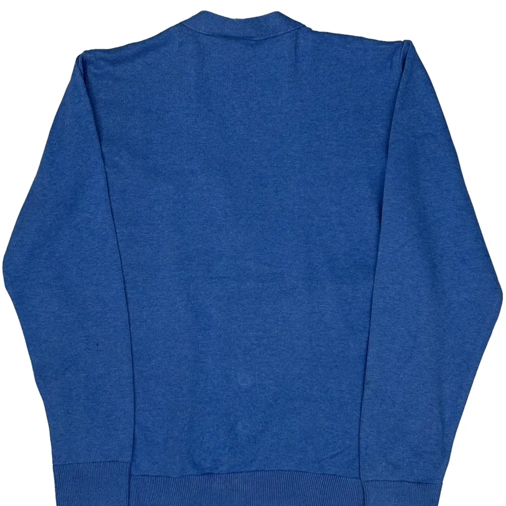 Lacoste Slim Fit Cardigan - Medium Blue Cotton - Image 7