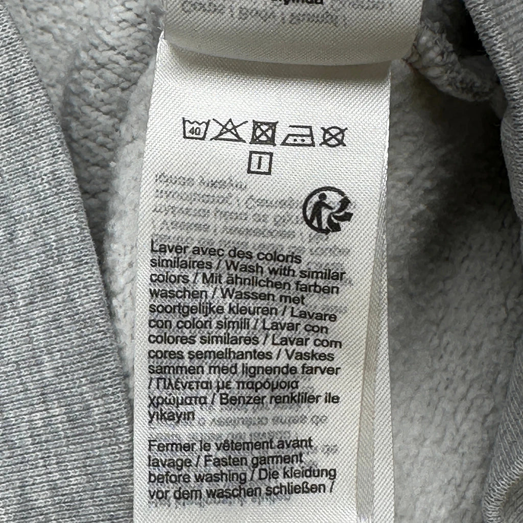 Lacoste Hoodie - Medium Grey Cotton - Image 4