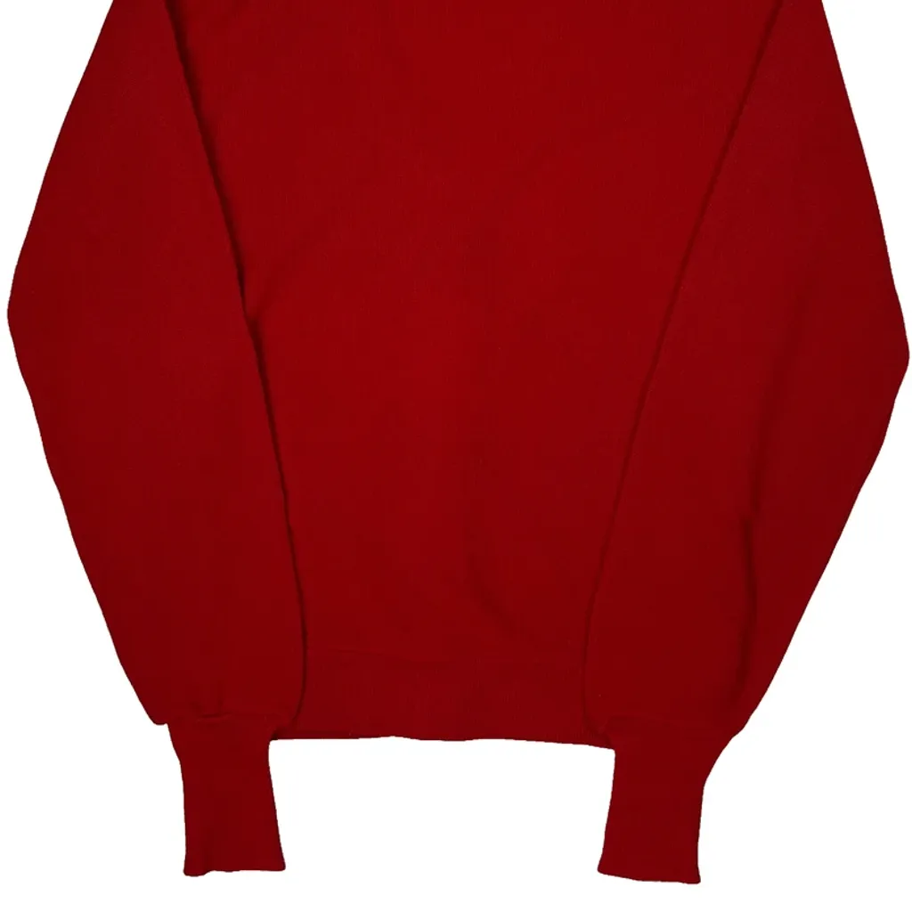 Lacoste Izod Cardigan - Small Red Cotton - Image 6
