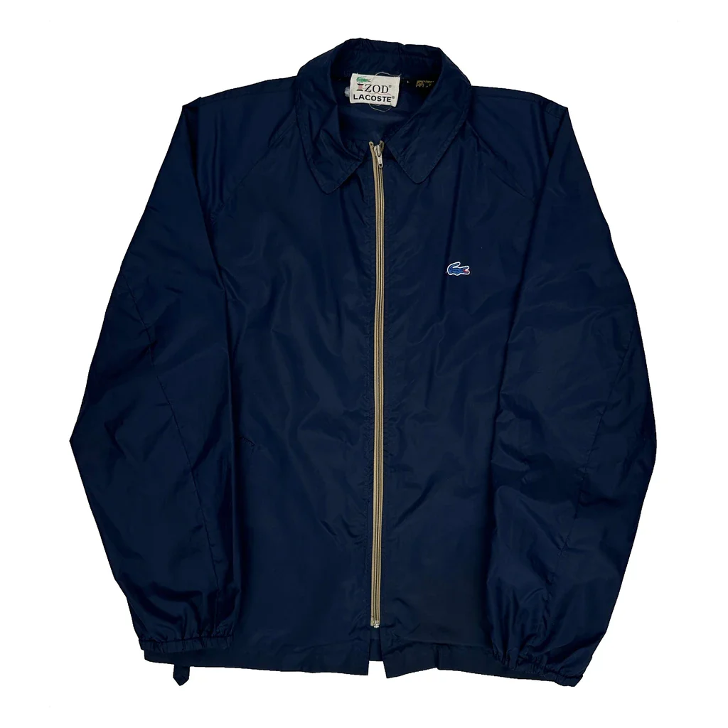 Lacoste Izod Windbreaker - Large Navy Nylon