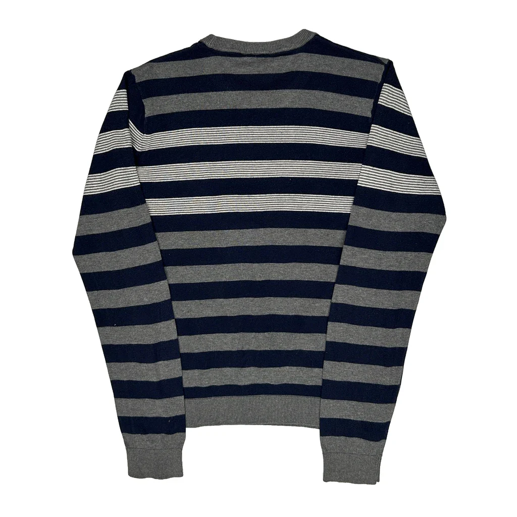 Lacoste Jumper - Large Grey Cotton - Image 2