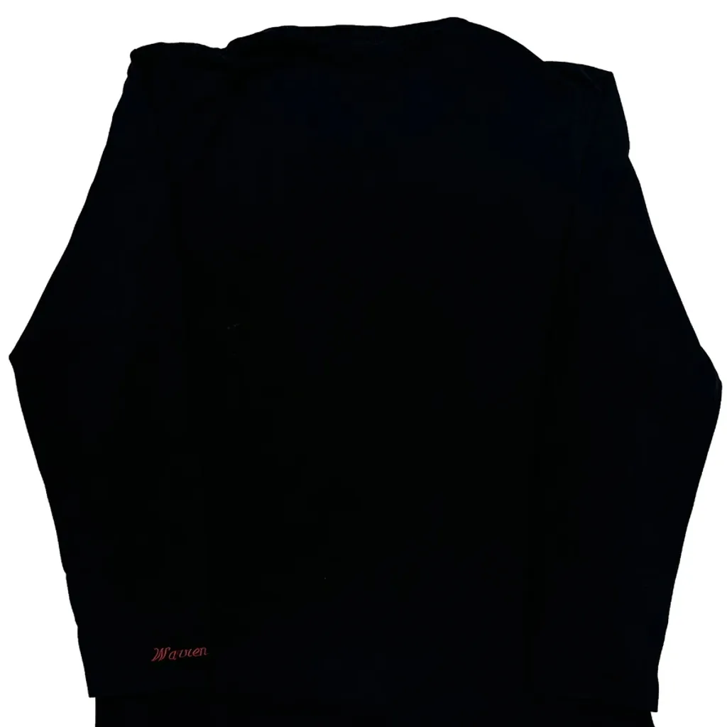 Lacoste Long Sleeve T-Shirt - Large Black Cotton - Image 6