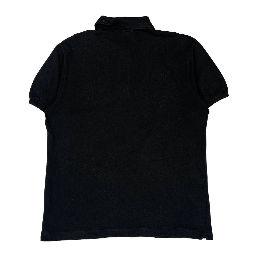 Lacoste Polo Shirt - Large Black Cotton - Image 2