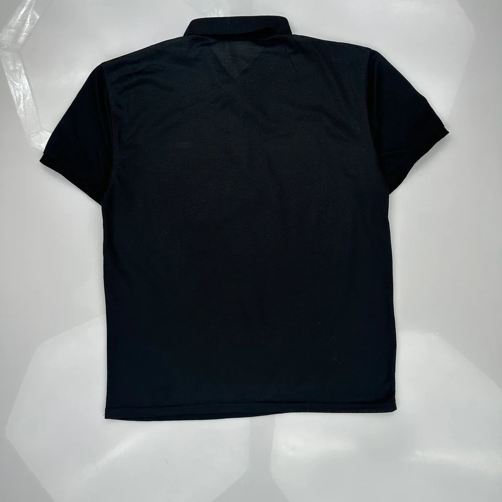 Lacoste Polo Shirt - Large Black Cotton - Image 5