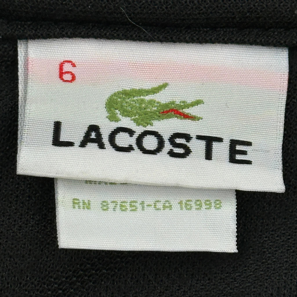 Lacoste Polo Shirt - Large Black Cotton - Image 6