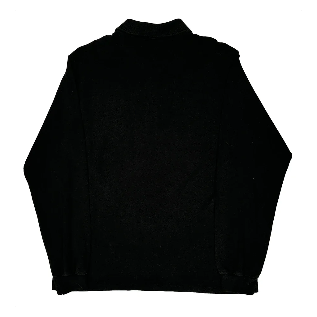 Lacoste Polo Shirt - Large Black Cotton - Image 2
