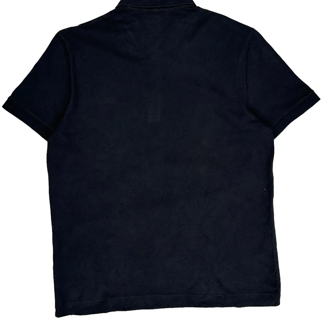 Lacoste Polo Shirt - Large Black Cotton - Image 6