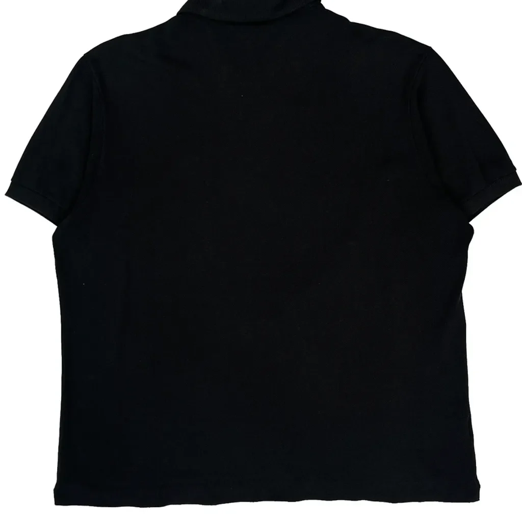 Lacoste Polo Shirt - XL Black Cotton - Image 6