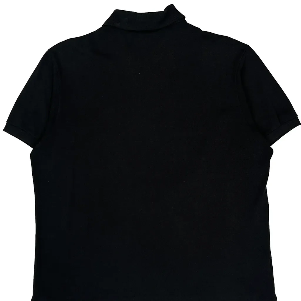 Lacoste Polo Shirt - XL Black Cotton - Image 7